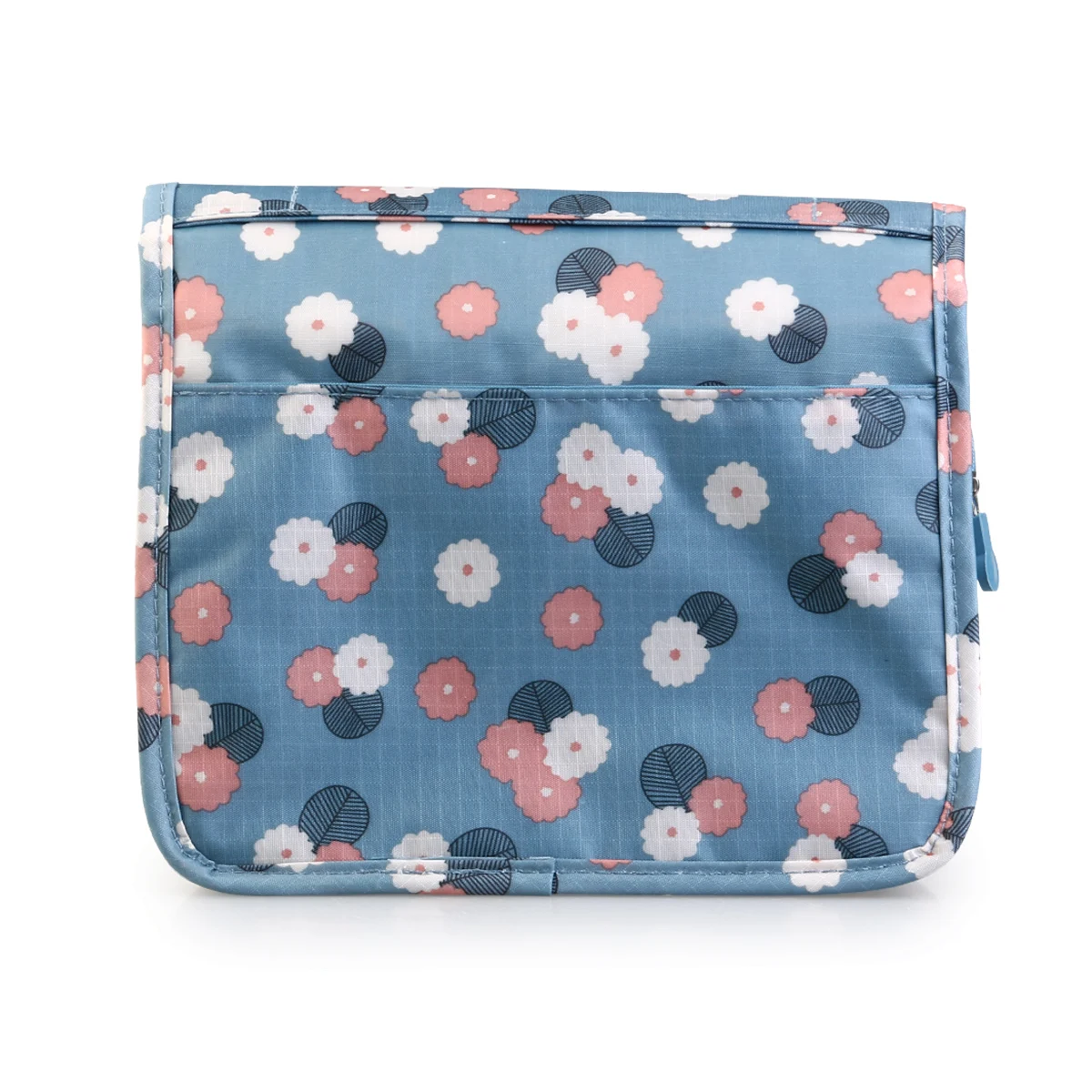 

Printed Toiletries Waterproof Toiletry Bag Waterproof Sky Blue Nylon 240x195mm Travel Organizer Storage Portable