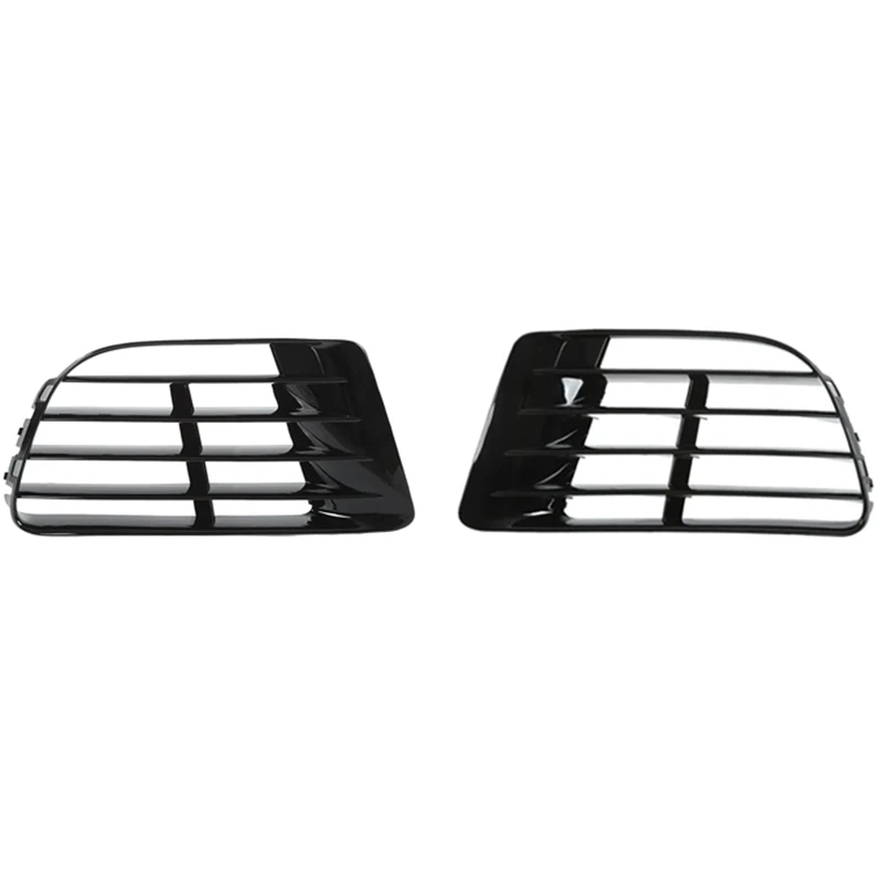Right Front Fog Light Grille Lower Bumper Fog Lamp Grill Cover Trim For VW Golf MK6 R 2009-2013 5K0853666E Replacement