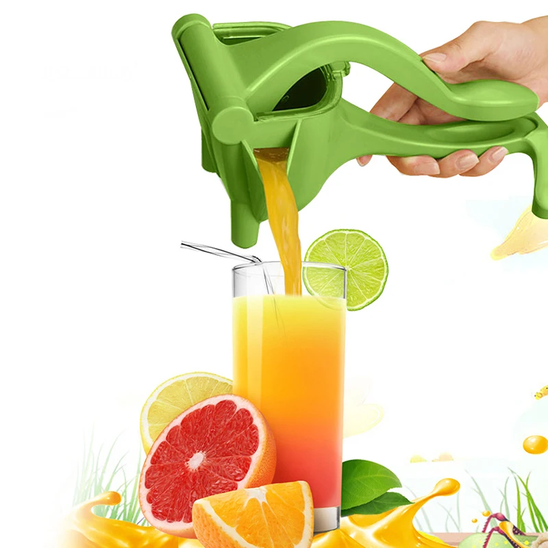 Manual Juice Squeezer Aluminum Alloy Hand Pressure Juicer Pomegranate Orange Lemon Sugar Cane Juice Kitchen Bar Fruit Tools New