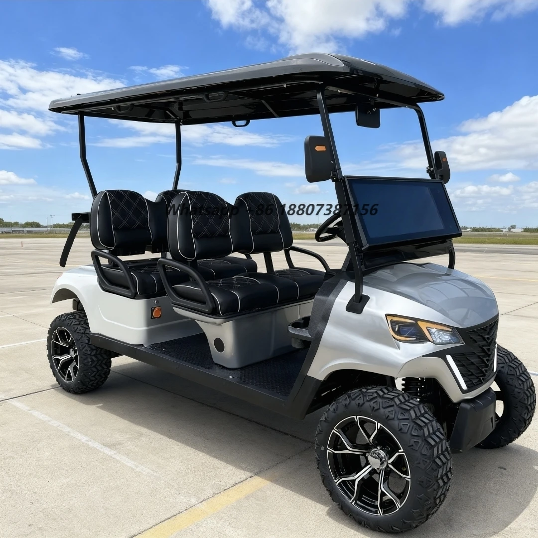 Chinese Single Rider Electric Golf Cart with Golf Trolley Accessory Electric Lithium Battery Golf Buggy Car for Club Sale