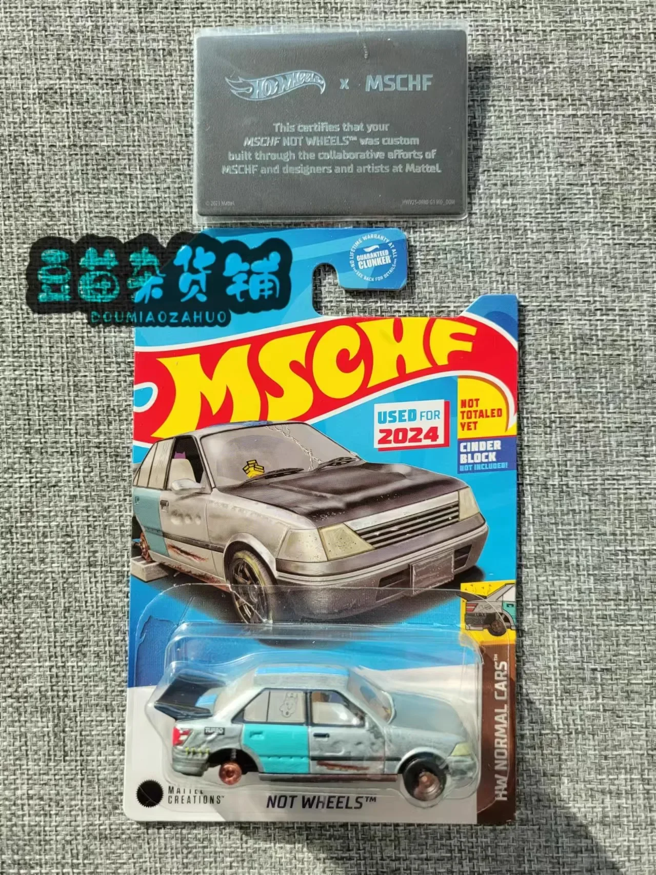 Hot Wheels 1/64 MSCHF RLC Red Line NOT WHEELS Damaged Used Alloy Car Model Simulation Display Cars Model Boy Collection Toy Gift