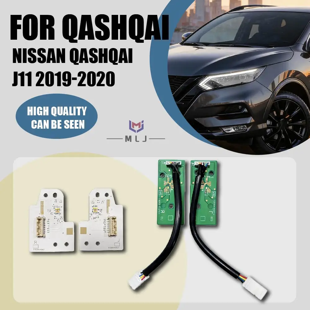 

Angel Eyes For Nissan Qashqai J11 2019-2020 LED DRL Daytime Running Light Boards Turn Signal Light Boards Car Light Acessories