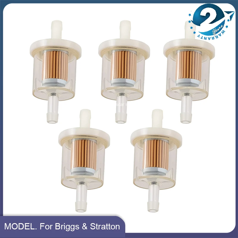 5Pcs Fuel Filter Fi…