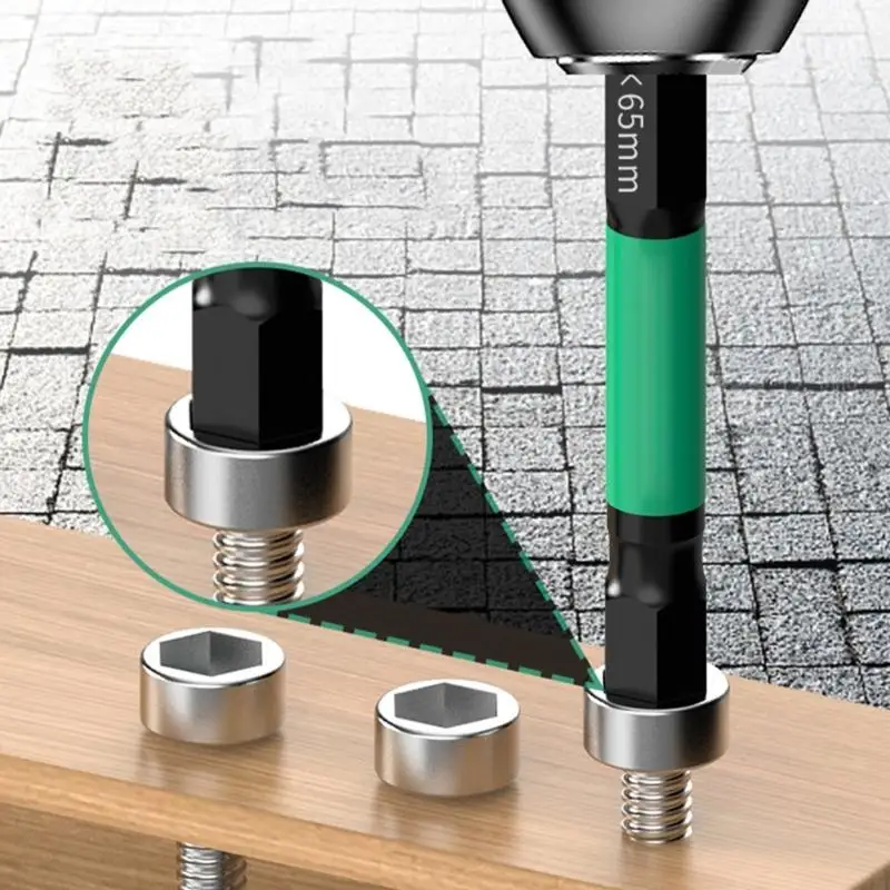 57QF bit bit chạm chống lại đầu hình lục giác Allen Wrench khoan bit 50mm/100mm thân
