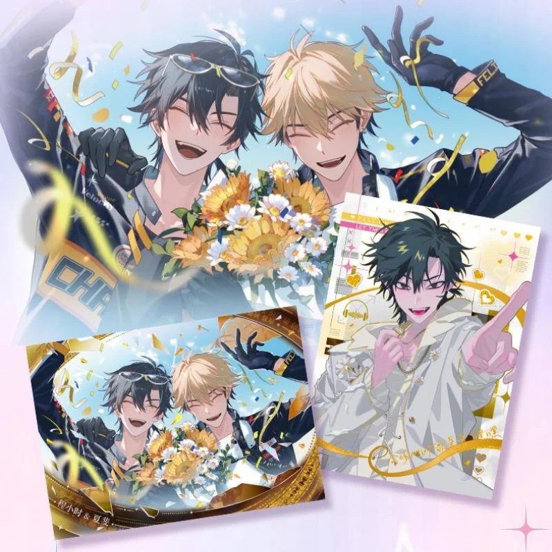 Link Click Time Escape Music Live Trading Cards Genuine Anime Cheng Xiaoshi Lu Guang Collectible Cards Hobby Game Gift Toys