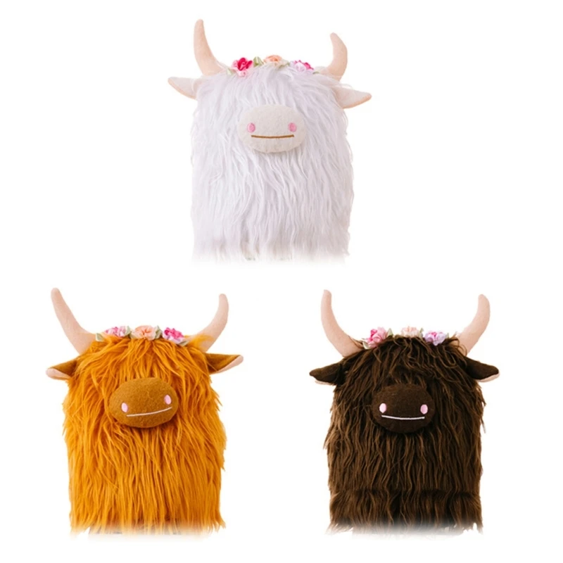 

Scottish Cow Plush Toy Scottish Highland Cattle Plush Stuffed Highland Cow Plush P31B