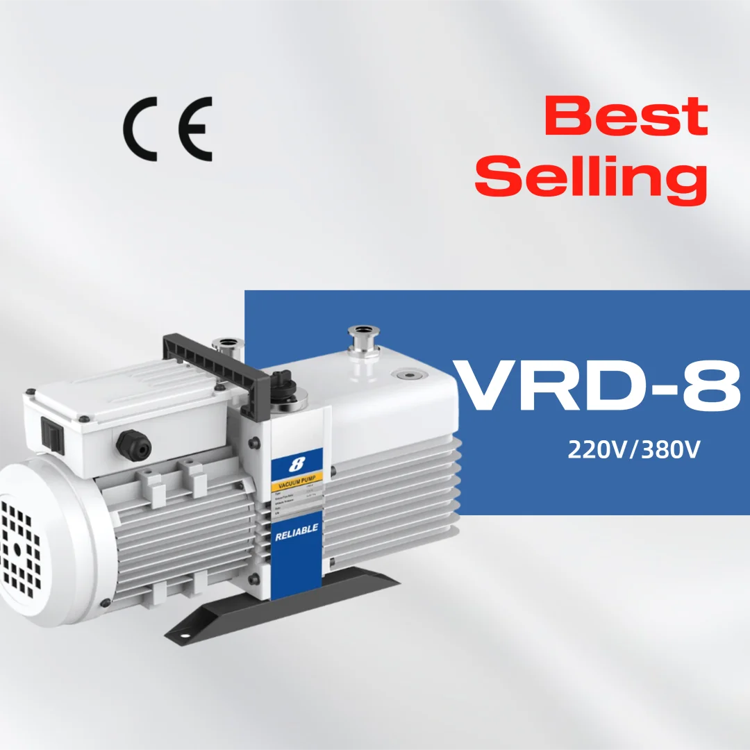 VRD-8 220V/380V Dual-stage Rotary Vane Vacuum Pump