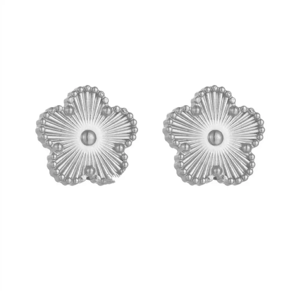 Women's High-Quality Plum Blossom Five Leaf Flower Bracelet Necklace