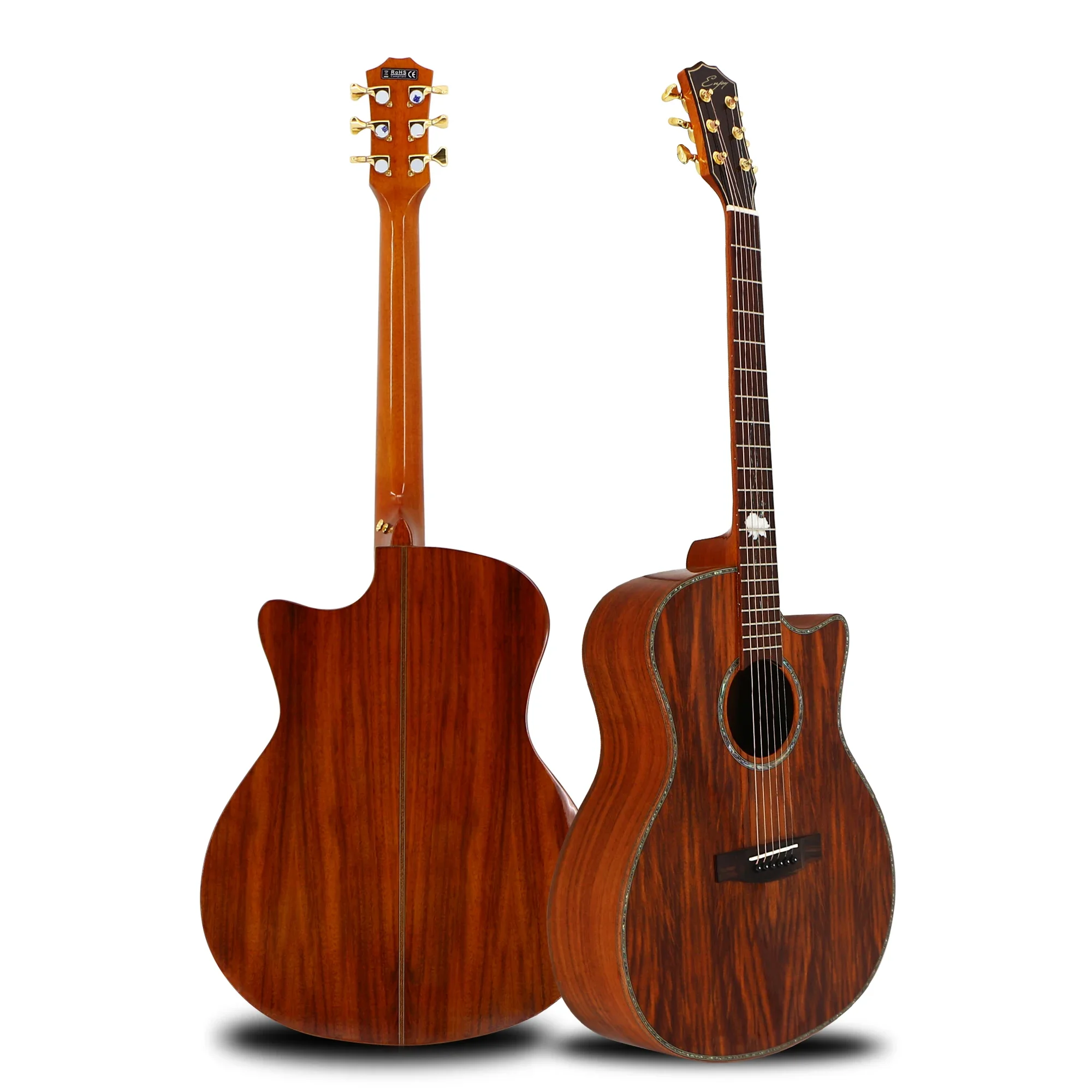 

K714C 41 Inch High Quality Acacia Rosewood Suitable for Adult Children Beginners Acoustic Guitar