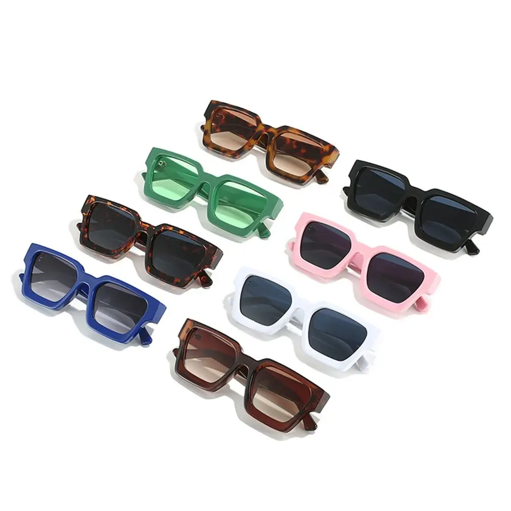 Unisex Ins Popular Retro Green Sun Glasses Eyewear Shades Small Square Sunglasses