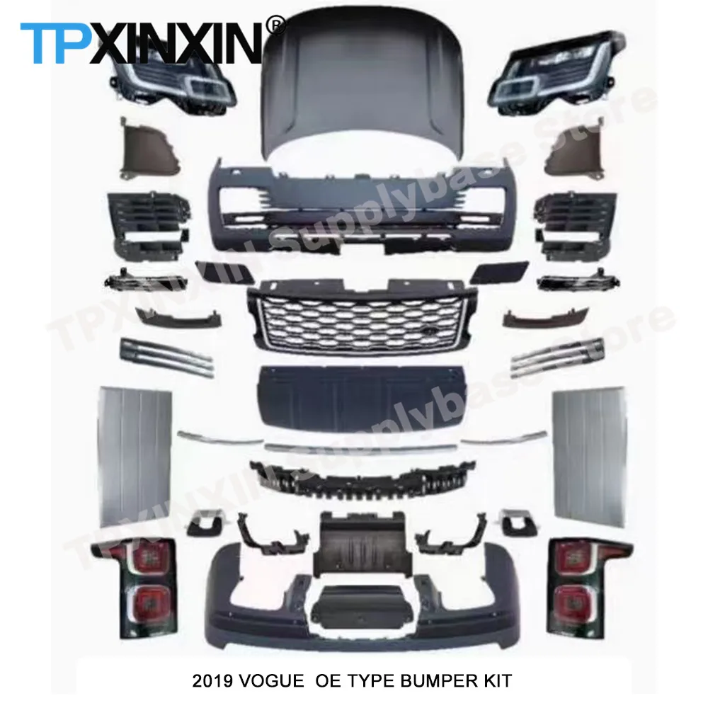 Per Land Rover Range Rover Vogue L405 2013 2014-2017 SVO SVA Kit corpo largo aggiornamento parti automobilistiche telaio diffusore circondato