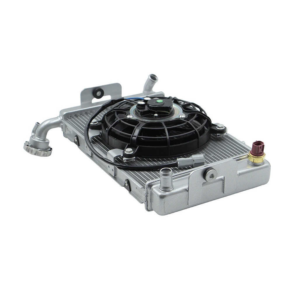 NEW Radiator Cooling Cooler Assy With Electric Fan & Temp Sensor For Buyang Feishen 300 300cc FA-D300 H300 ATV  Quad Bike