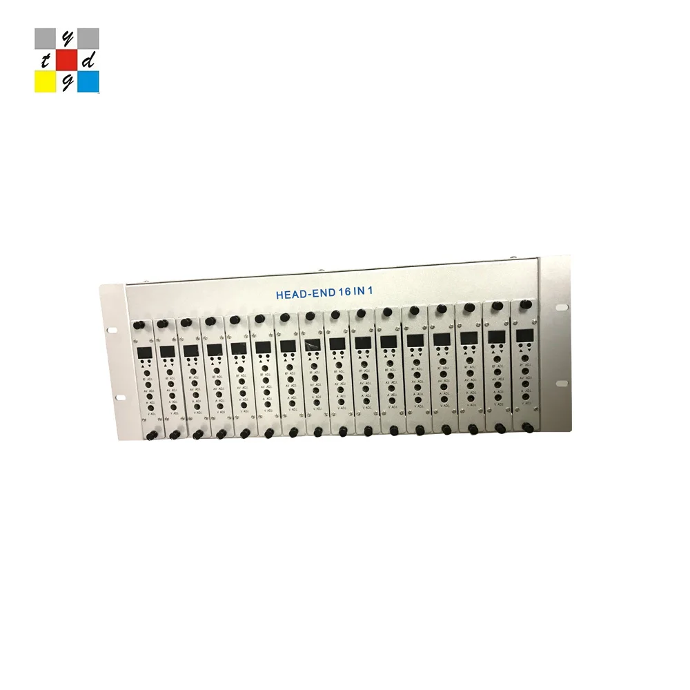 24 in 1 AV to  24 channel fixed multi channel  modulator PAL BG