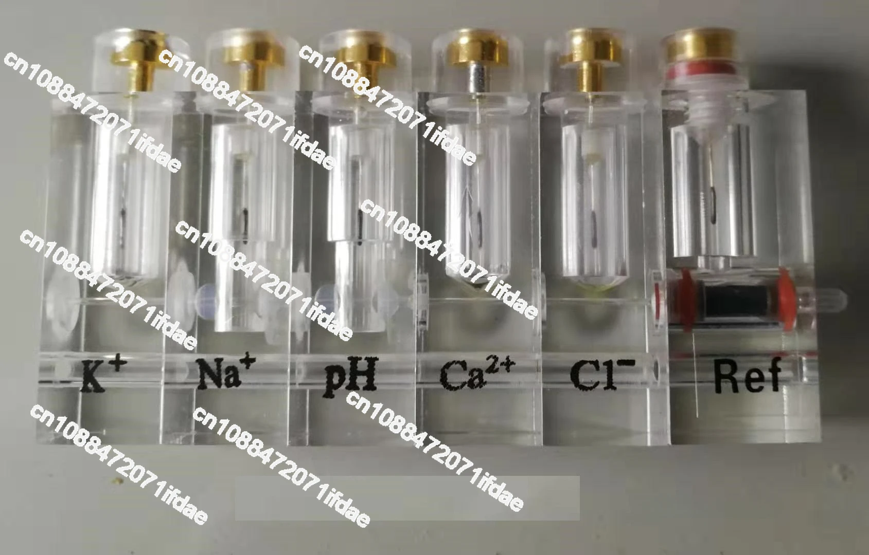 AC9801 Electrolyte K NA CI CA PH Potassium Sodium Calcium Chloride Reference