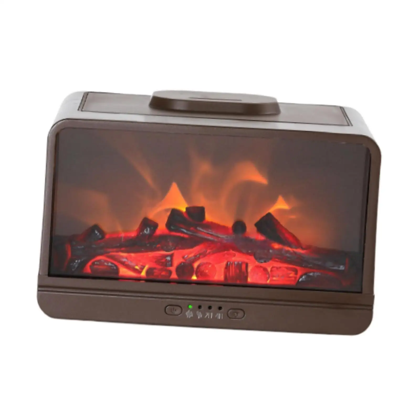 Flame Air Humidifier Home Fragrance Silent Essential Oil Diffuser with Timer