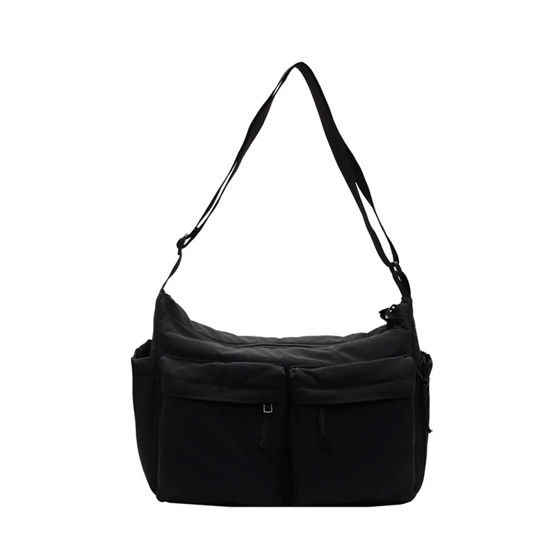 

Leisure shoulder bag single shoulder bag large capacity computer bag multi pocket sports shoulder bag
