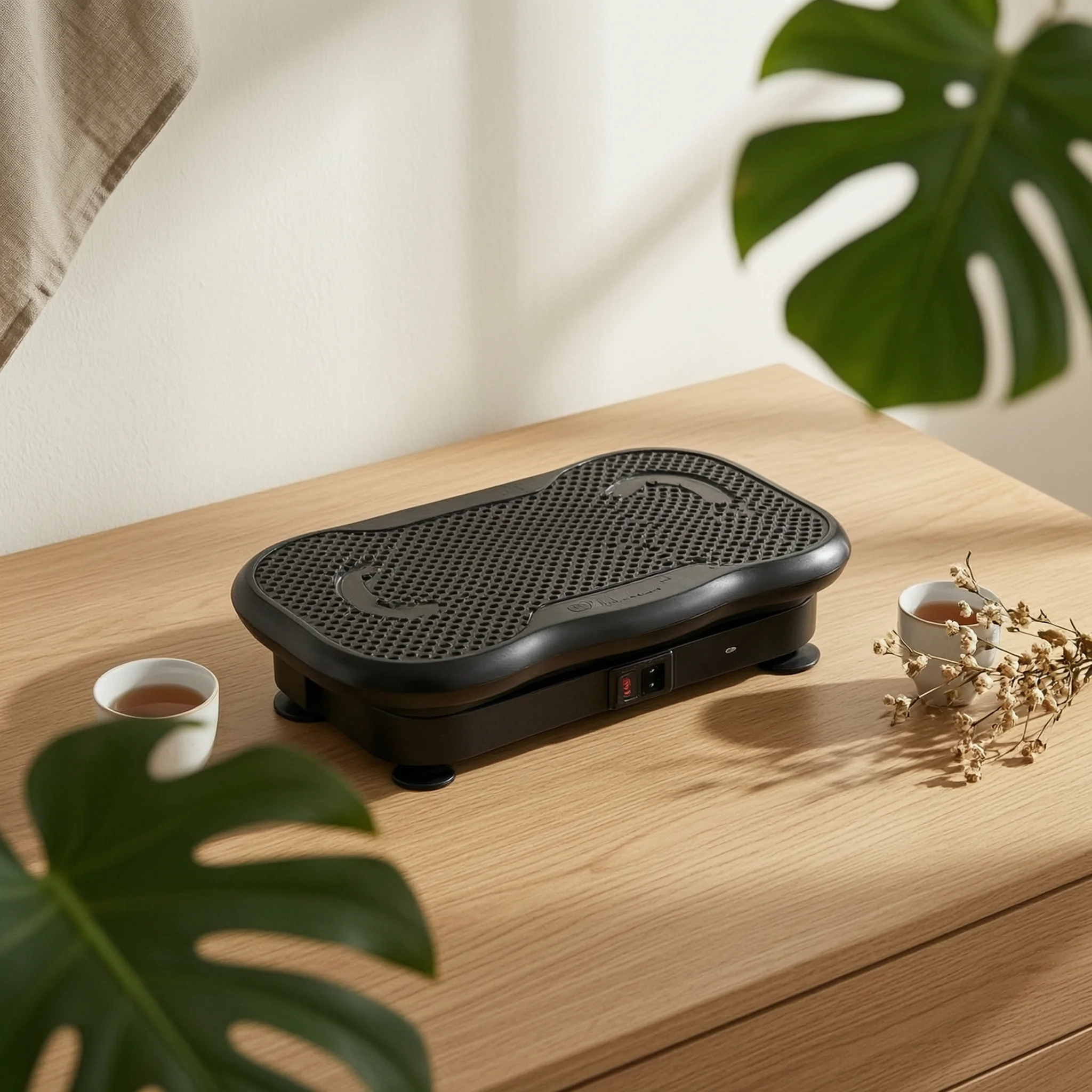Vibration Plate Exercise Machine Vibrating Vibration Plate Whole Body Workout Machine Low-Impact Whole Body Shaker Home-Friendly