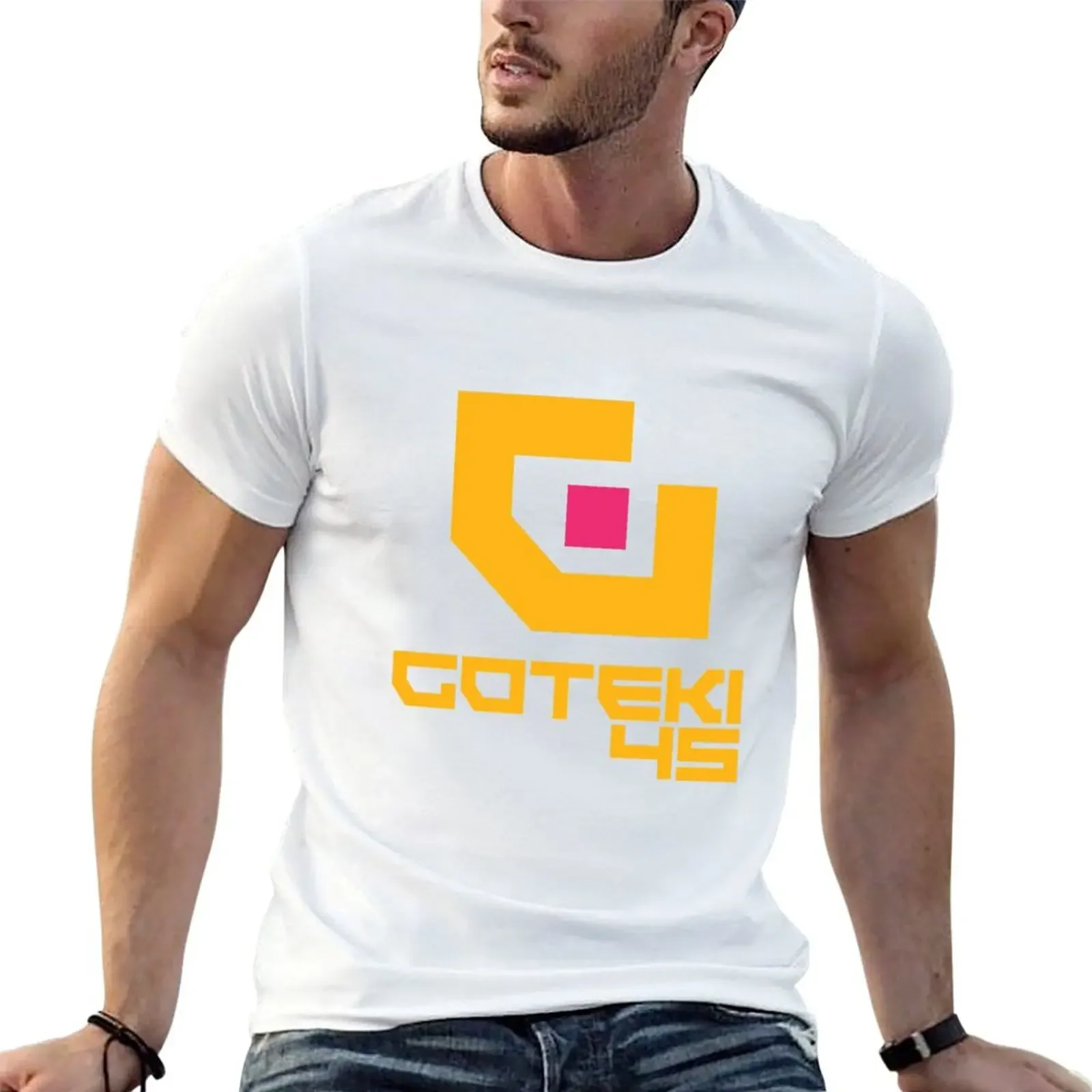 

Wipeout - Goteki 45 T-Shirt graphic tee shirt blue lock gifts for boyfriend oversized t shirts for men