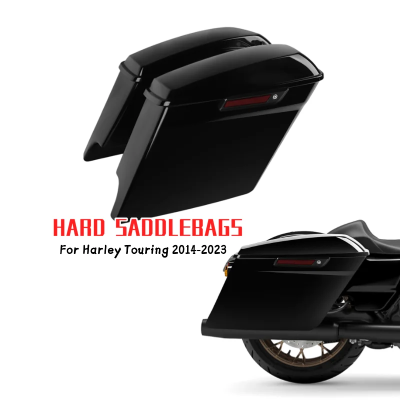 For Harley Touring Saddlebags 2014-2023 High-Sided Hard Saddle bag FLHX FLHXS FLTRX FLTRXS FLHTK FLHR Street Glide Road King