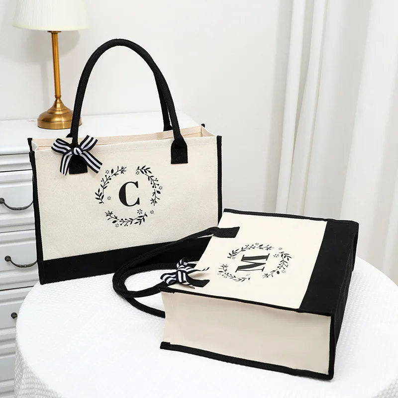 

Simple men's printed shoulder bag canvas large capacity single shoulder bag fashionable and durable student homework storage bag