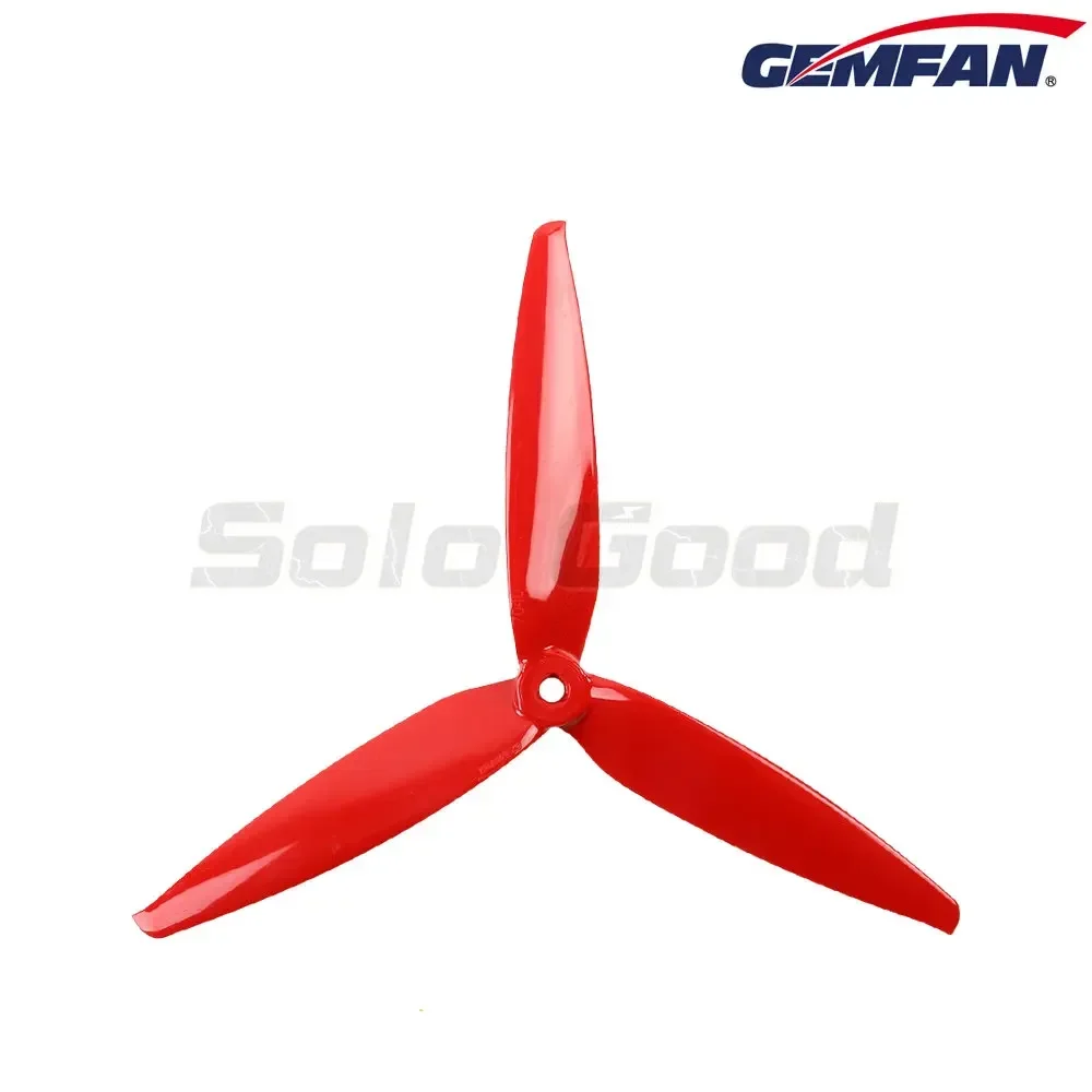 4 قطعة/2 أزواج Gemfan Flash 7040 7 بوصة 3-Blade 7X4X3 PC CW CCW المروحة لنماذج RC إطار متعدد المراوح قطع الغيار #4