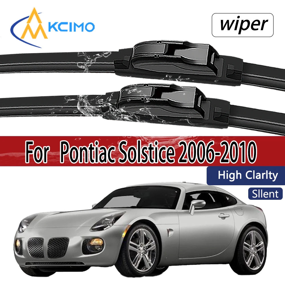 

Для Pontiac Solstice 2006-2010 щетки стеклоочистителя переднего стекла 2 шт. аксессуары для окон ветрового стекла