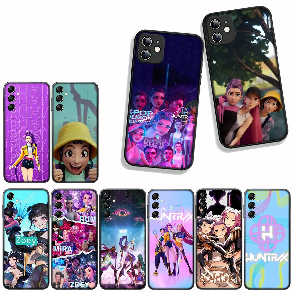 Чехол для Xiaomi Redmi Note 12 11 10 Pro 10C 12C 14C 10A Note11 Note12 5G Чехол для телефона Zoey KPop Demons Mira Hunters Rumi X Корпус