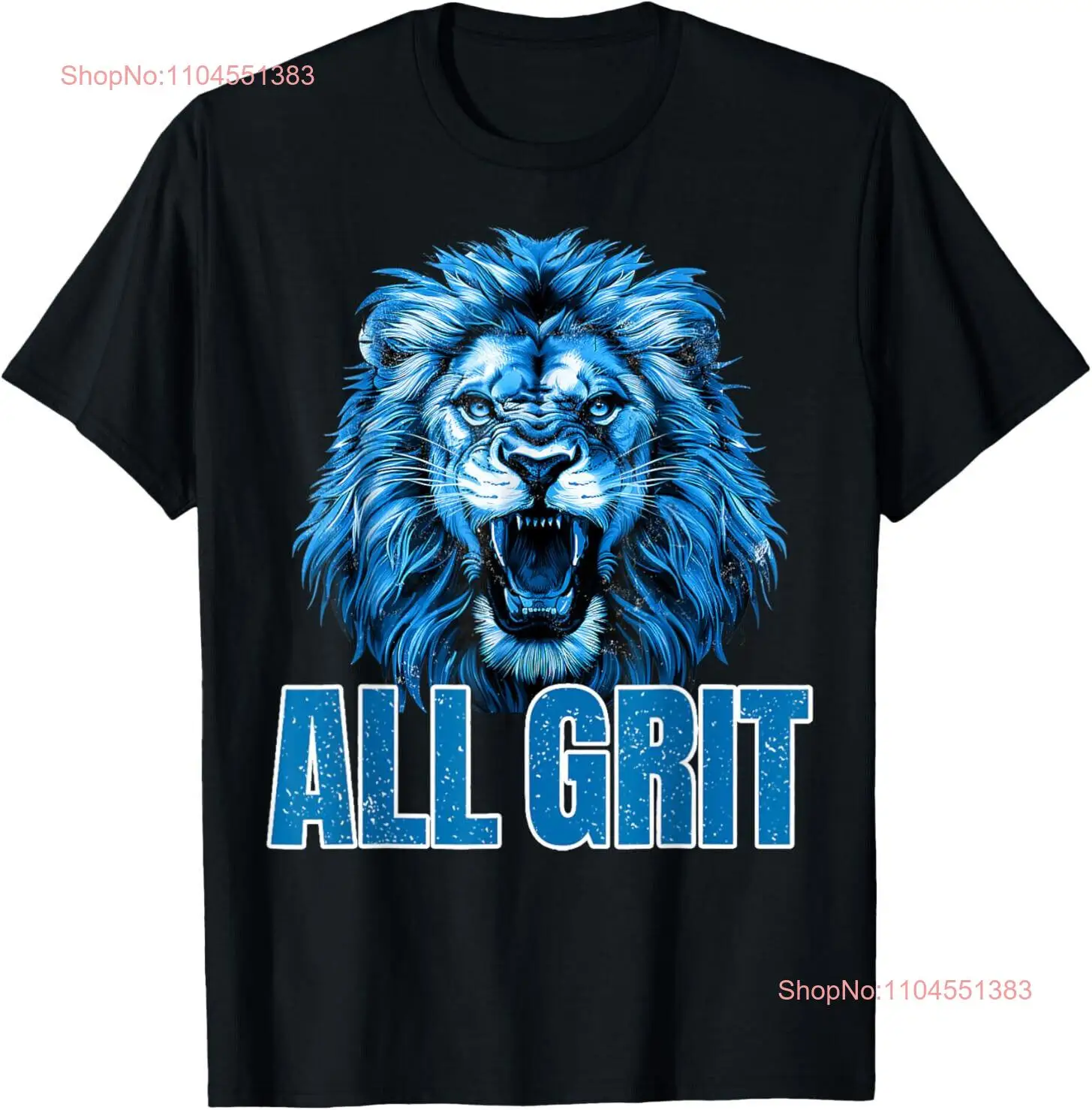 

Винтажная футболка Spirit Quote All Grit в стиле ретро с надписью «Lion Lover»