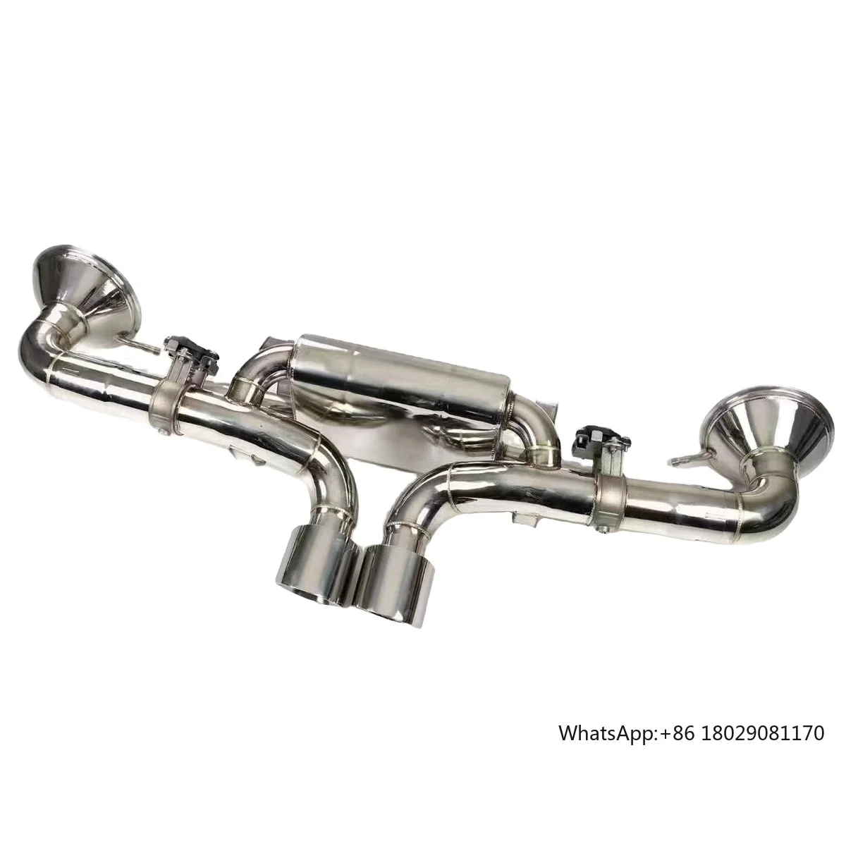 

High quality Catback Exhaust System manifold For Porsche 911 GT3 2005-2008 Exhaust Pipe Muffler valve