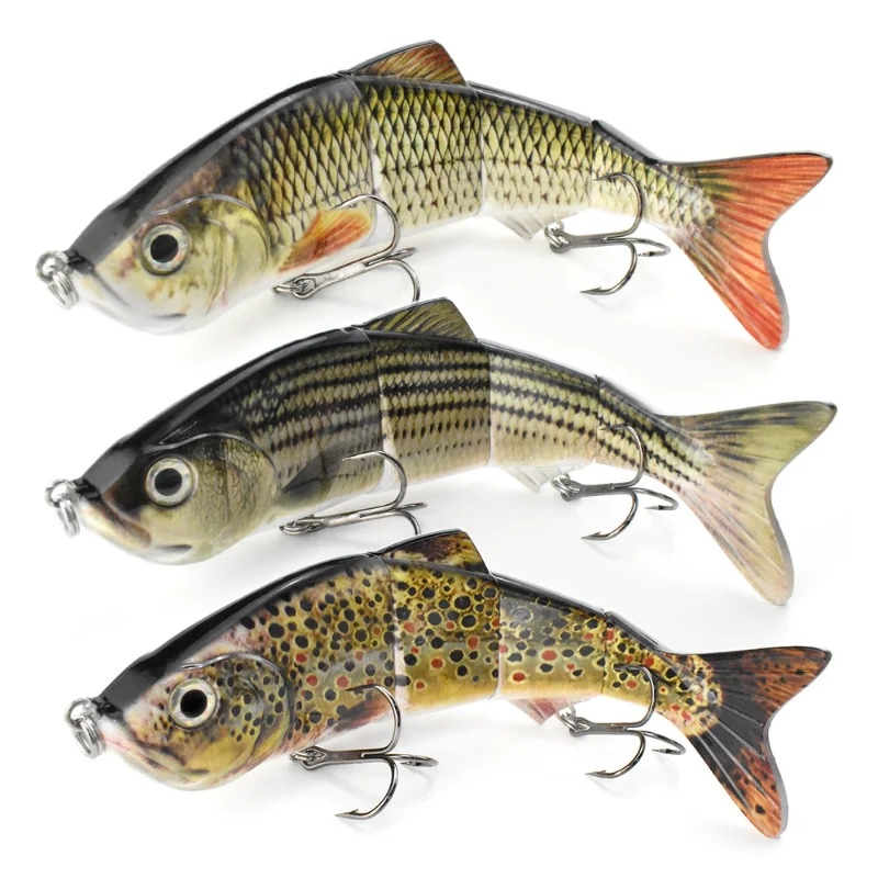 

Super Large Simulation Bait Wobblers Fishing Lures Jointed Crankbait Swimbait Segment HardArtificial Bait for FishingTackle Lure