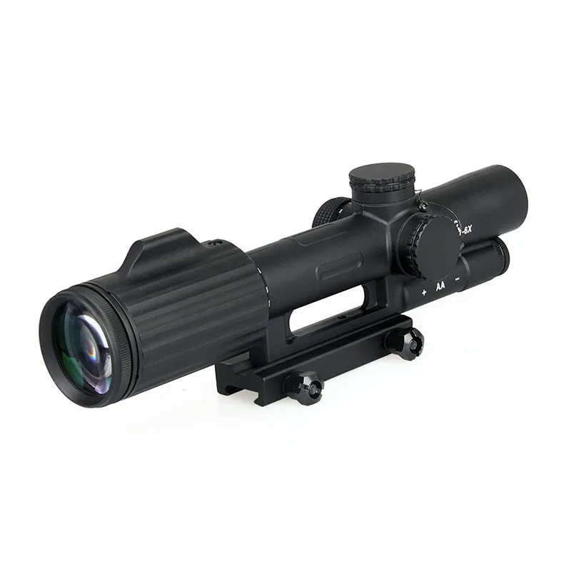 1-6x24 FFP LPVO Scope Fast Focus Illuminated Reticle 1000G Shockproof Waterproof Aluminum Sight for Outdoor Hunting