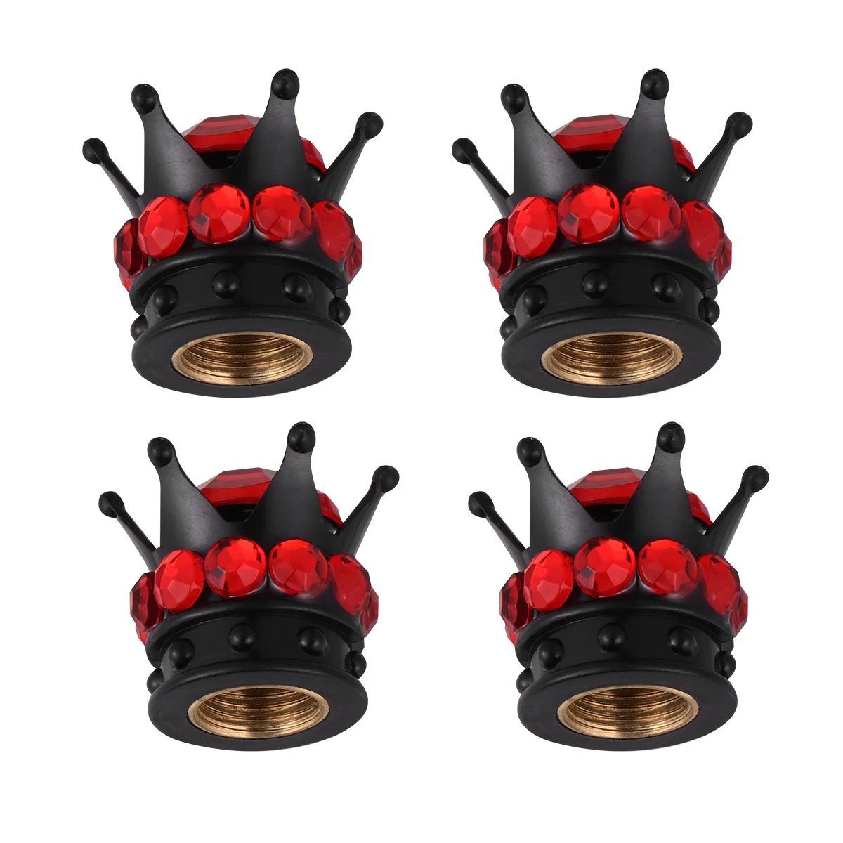 

4Pcs Tyre Cap for Car Heavy Duty Leak Resistant Auto Tire Valve Cover Protects from Dust Debris Universal Fit Caps Set
