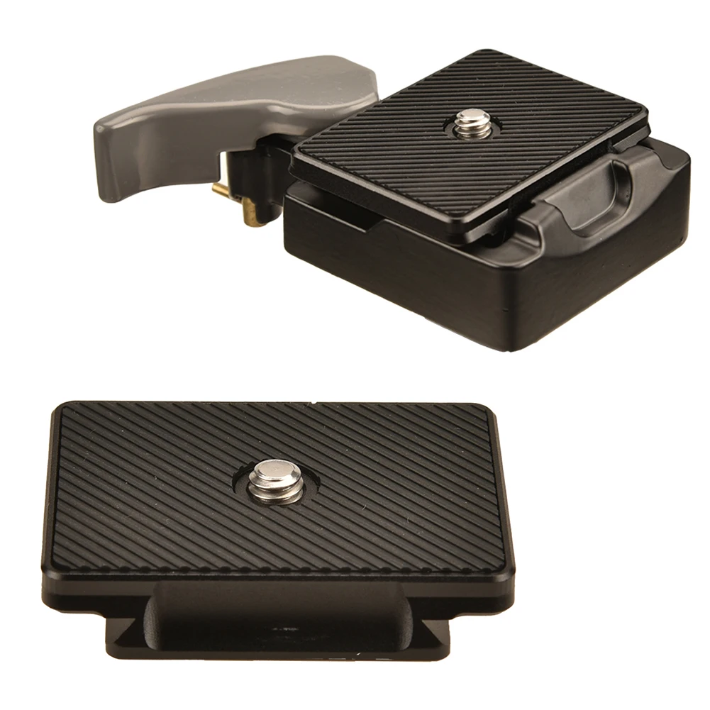 Untuk BEXIN 200PL-PRO Adaptor Dudukan Tripod Kamera Paduan Aluminium Pelat Pelepas Cepat Universal untuk Aksesori Kamera Manfrotto