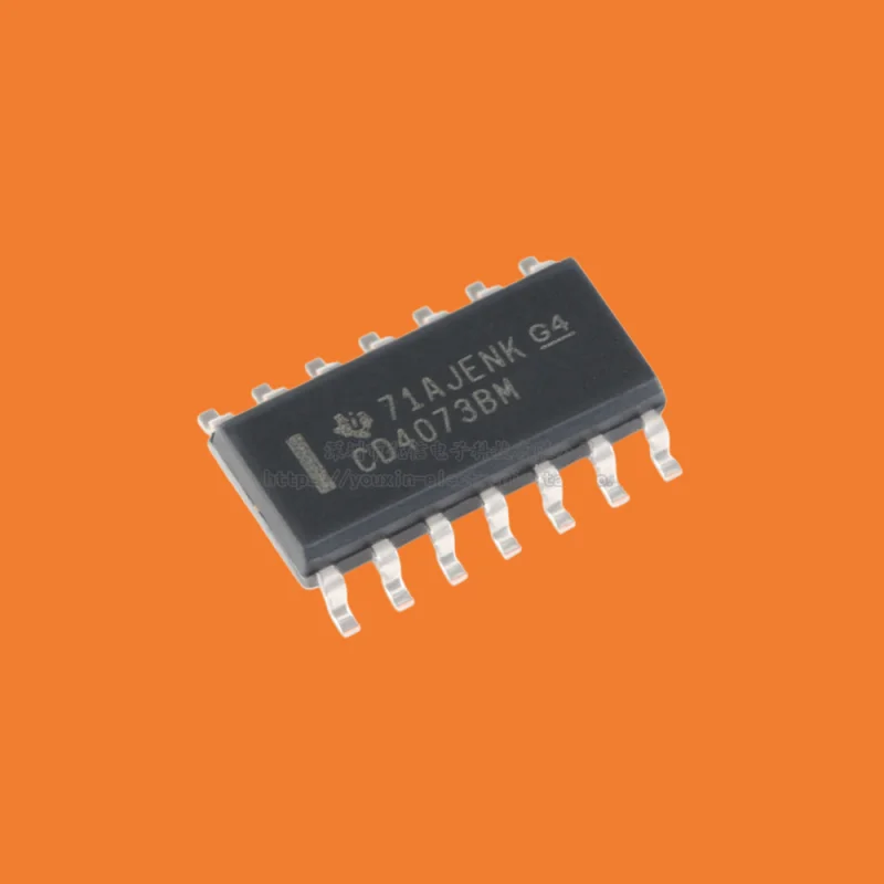 10pcs/Original genuine CD4073BM96 SOIC-14 CMOS three-way 3-input AND gate surface mount logic chip