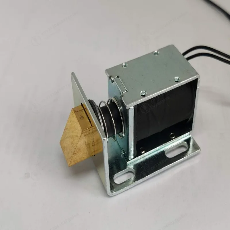 DC 24V Suction Cup Electromagnet High Holding Force Miniature Solenoid for Door Lock, Knitting Machine & Sorting Equipment