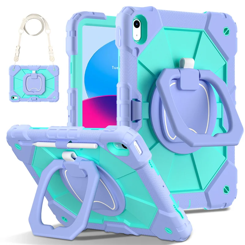 Für iPad A16 11. 10th 10,2 9th 8th 7th 9,7 6th Generation Fall Stoßfest Tablet Abdeckung Für iPad Air 7 6 5 4 10,9 3 Pro 11 Funda – Detail 21