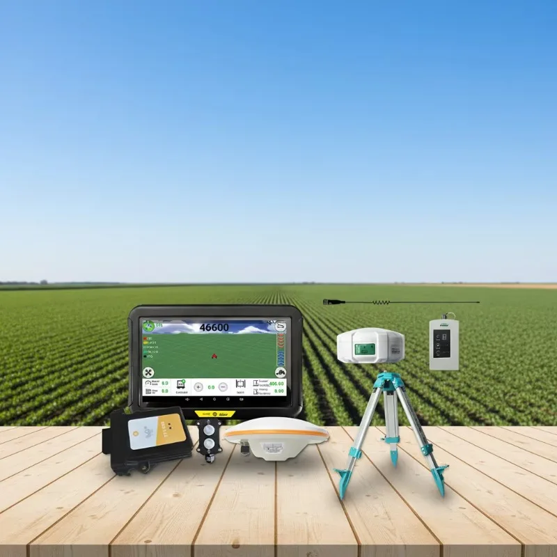 Precision RTK Station Land Leveling Control System For Tractors In Large-Scale Farmland Leveling Working