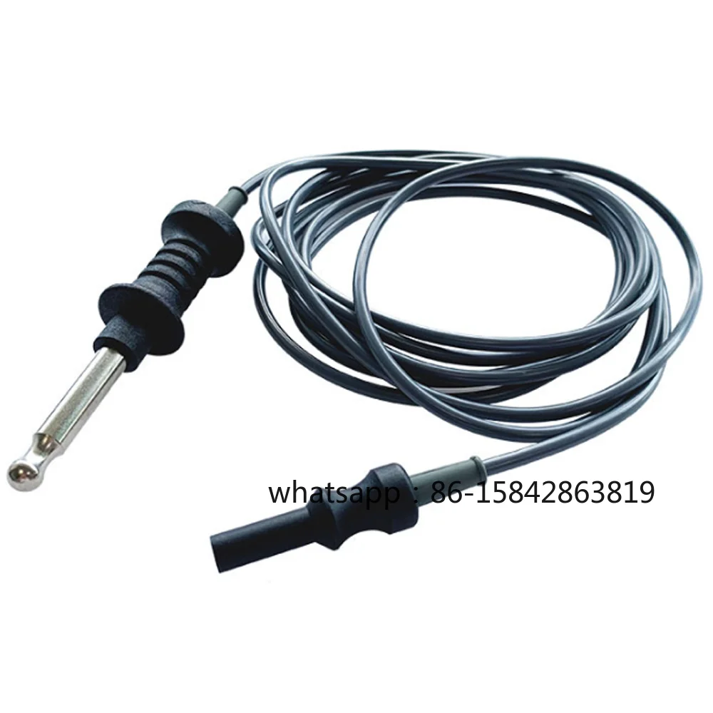 Single-Pole Electrosurgical Wire for Laparoscopic Electro Hook