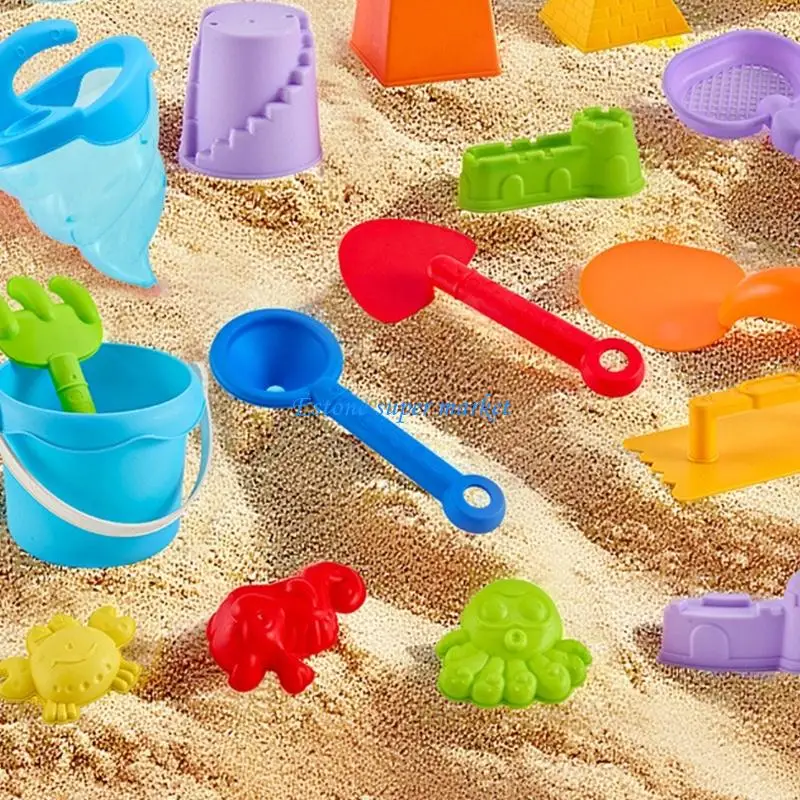 090B Outdoor Bath Toy For Children Mini Shovel Set Sand And Water Play For Creative Summer Games