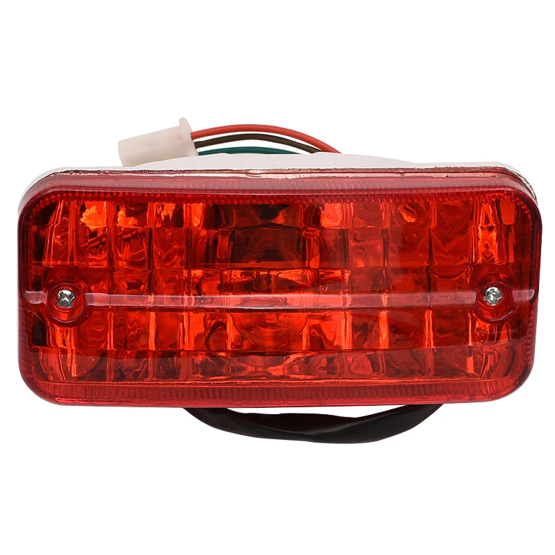 Accessories 50cc-125cc Rear Brake Lamp, 12V Tail Lamp, Parking Lamp Are Applicable To ATVs And Four-wheel Motorcycles.