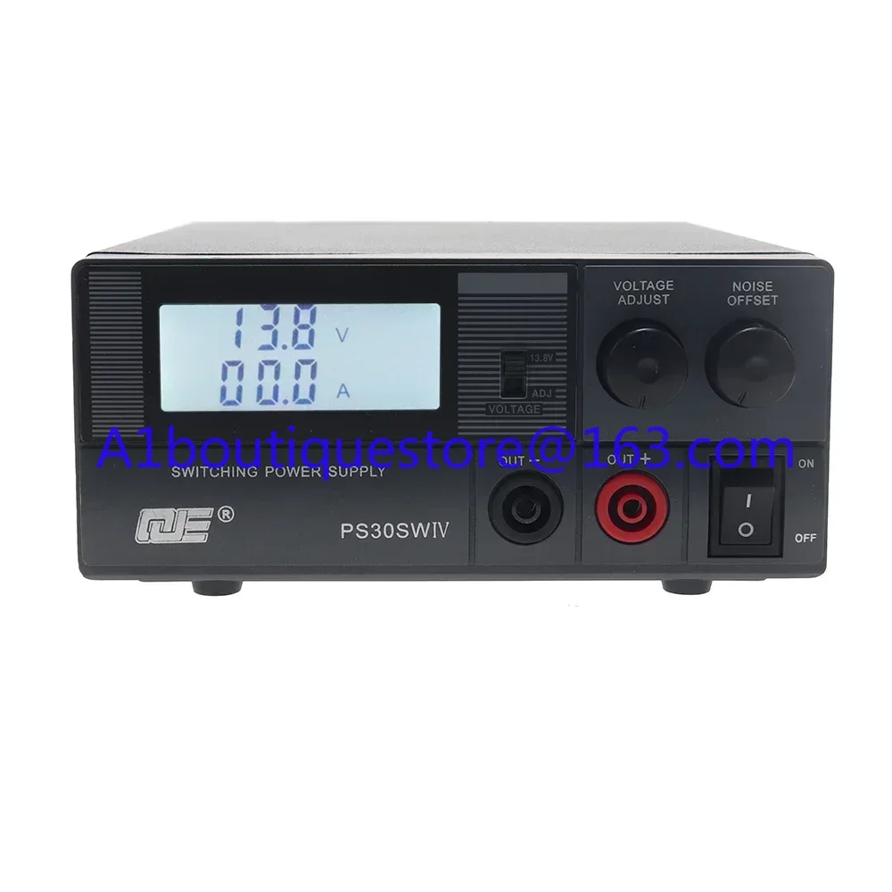 

QJE PS30SWIV Power Supply 13.8V 30A Adjustable Linear Power Supply Stable DC Communication Switching Power Supply Automotive