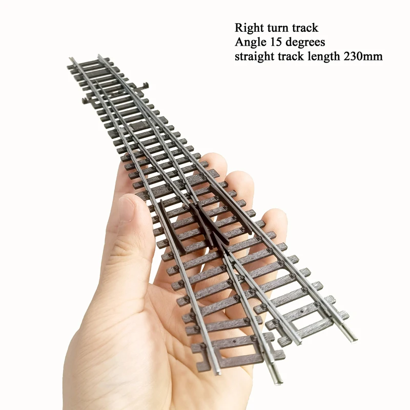 1/87 Ho scale train track model railway track can be powered nickel silver narrow gauge curved track turnout track model