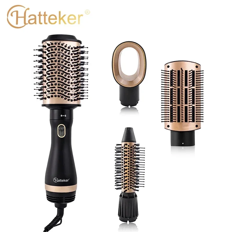 4-in-1hair-blower-brushelectric-hair-brush-negative-ion-styling-brushdryer-and-straightening-brushcurling-ironheating-brush