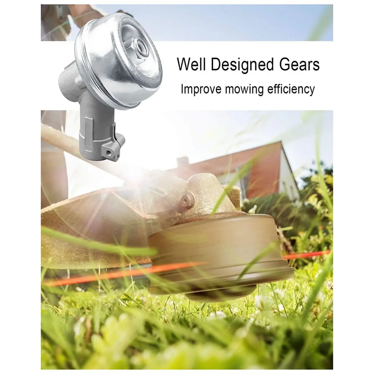 Gear Head Box for Brushcutter FS55 FS55C FS55R FS56 FS70 -mm, Replace 4144 640 0100 4144 640 0102