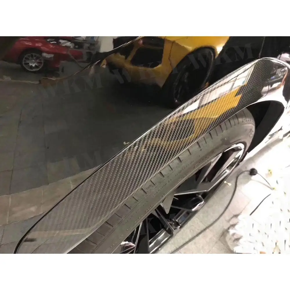 

Dry Carbon Fiber Car Fender Flares Arch Wheel Eyebrows Mudguard Lip Protector Cover Mud Guard For Lamborghini Urus