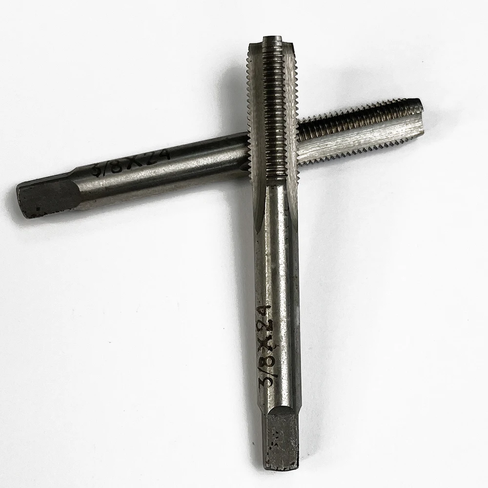HUAZHICHUN-grifo de rosca métrica HSS, 3/8 "-24 UNF, 1 ud.