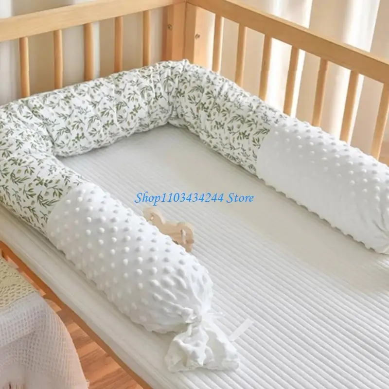  Cotton & Polyester Baby Crib Bumper Multifunction  Baby Bed Protector for Safe Sleep
