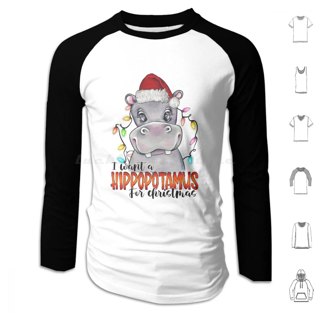 I Want A Hippopotamus For Christmas Sweatshirt , Christmas Hippopotamus Shirt , Funny Christmas Gift Shirt , Christmas Family