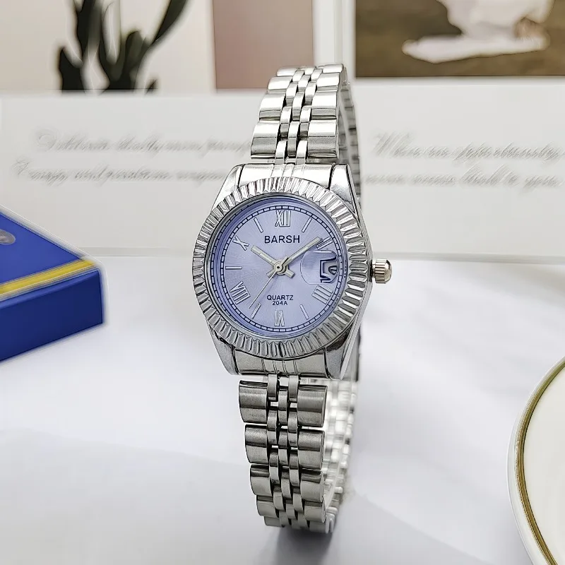 Orologio da donna di design di marca di lusso Orologio da polso al quarzo con quadrante alla moda Orologio da donna dorato casual Regali Reloj De Mujer di alta qualità