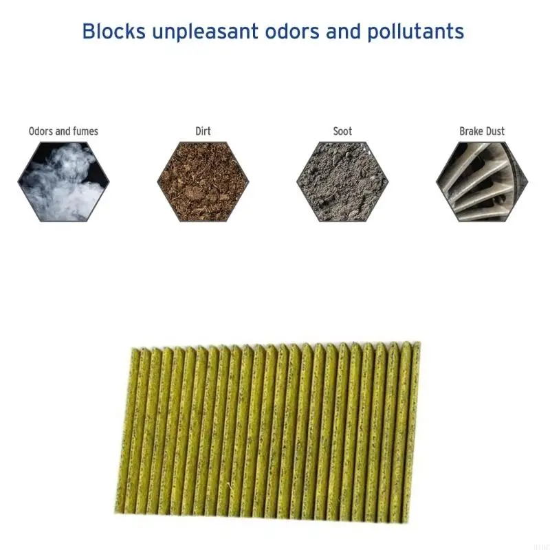 

652F Upgrades Air Filter Provide Effective Filtration Multiple Layer Air Filter Air Conditioning Filter 20cm for Vehicles